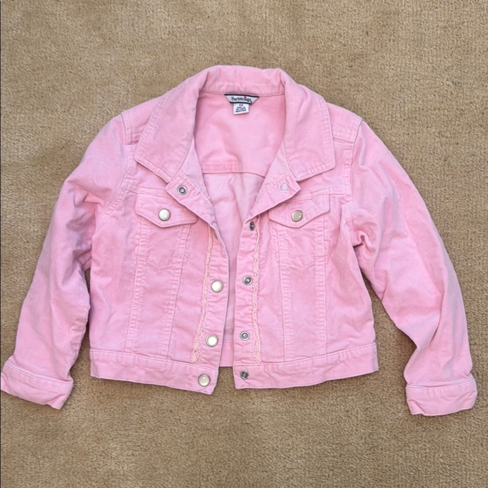 Hartstrings Light Pink corduroy Jacket